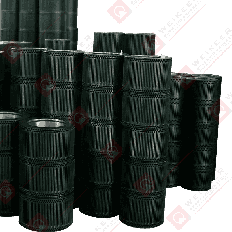 Lukket korrugering og fordypet 20CrMnTi pelletrulle